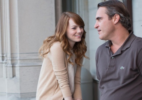 Première photo d'Emma Stone et Joaquin Phoenix chez Woody Allen