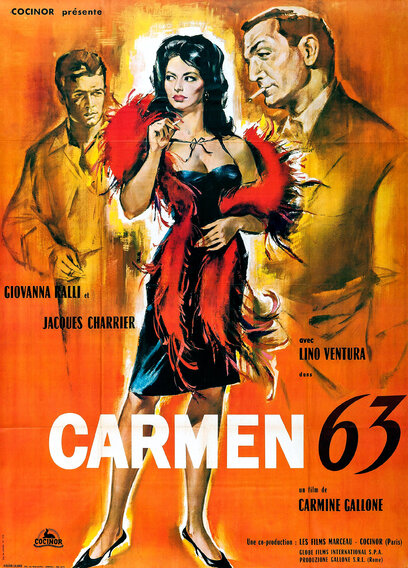 CARMEN 63 - BOX OFFICE LINO VENTURA 1963