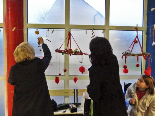 Le marché de Noël de l'Ecole Saint Bernard de Châtillon sur Seine....