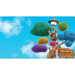 Adventure Island Zoom Background