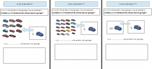 Exploitation de Problèmes additifs et soustractifs - CP/CE1 SCEREN