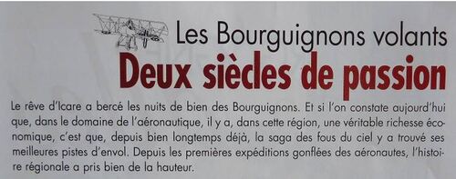 "L'épopée aéronautique en Bourgogne et notamment à Châtillon sur Seine", une conférence de Jean-Ponsignon