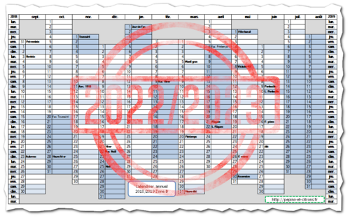 Planning annuel 2022-2023 Zone A-B-C