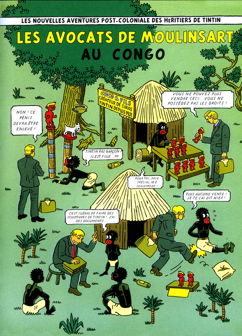 Un TINTIN africain... en plus noir