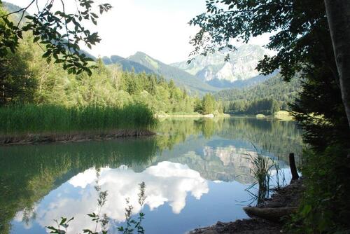 Reflet sur le lac