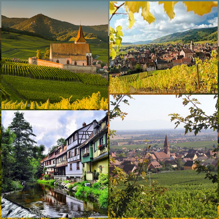 Paysage d'Alsace