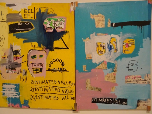 Suite de l'exposition consacrée à Basquiat à la fondation Vuitton (photos)