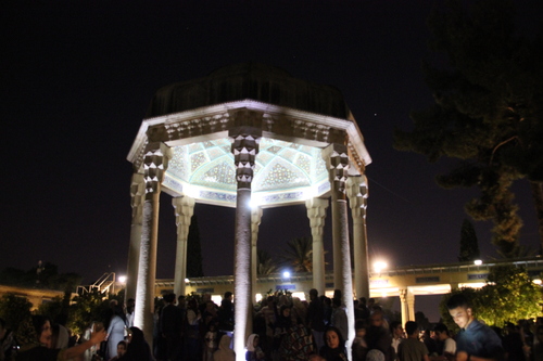 Le mausolée d'Hafez à Shiraz