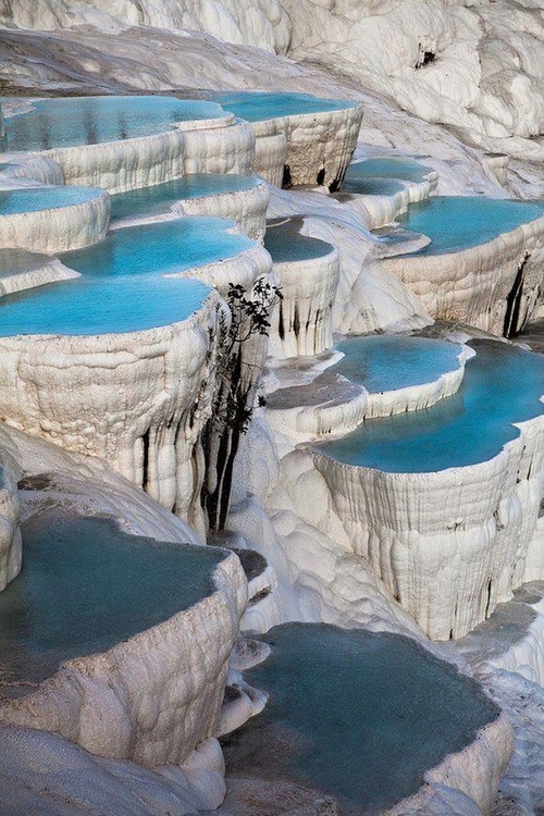 Patrimoine mondial de l'Unesco : Pamukkale - Turquie -