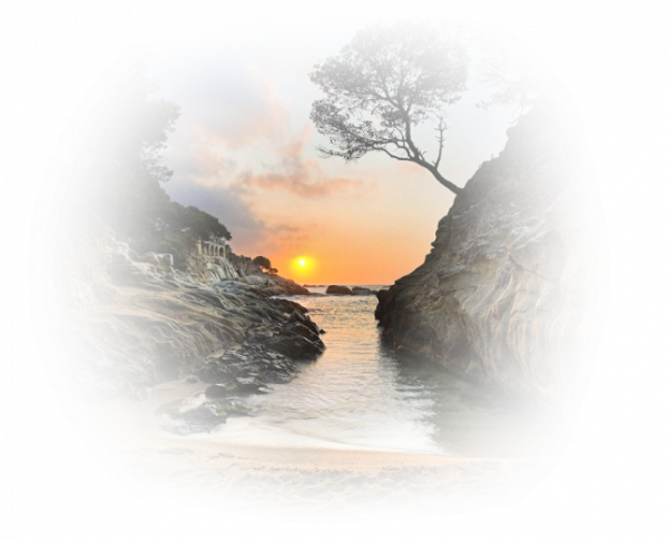 Paysage coucher de soleil / 4