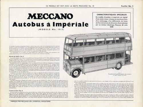 Bus Impériale Meccano