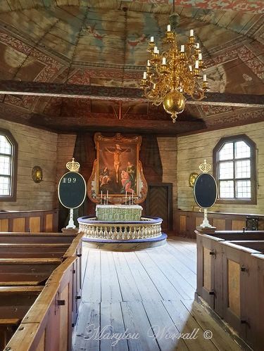 Suède : Écomusée Skansen l’église Seglora
