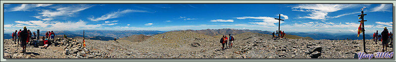 Panorama 360° 3D interactif vu à partir du Puigmal d'Err (2910 m) - Err - 66