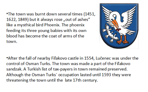 Lučenec - the town in Slovakia