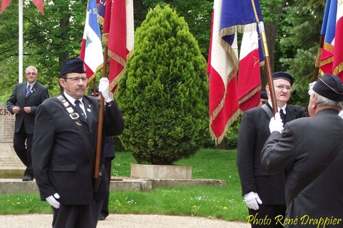 La cérémonie du 8 mai 2013 à Châtillon sur Seine...