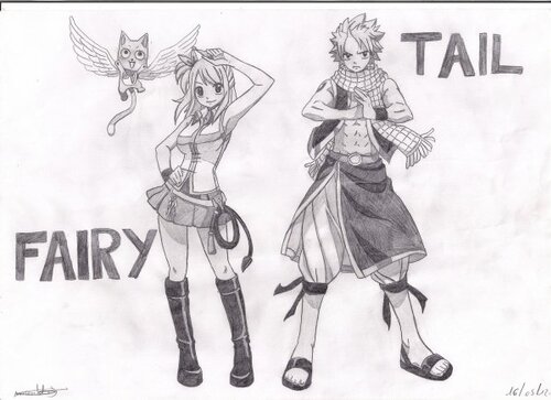 dessins de fairy tail!