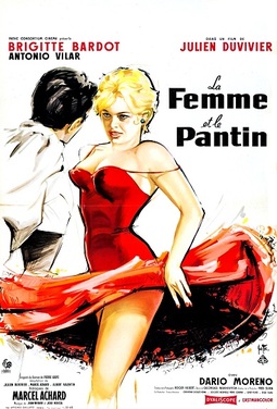 LA FEMME ET LE PANTIN BOX OFFICE FRANCE 1959 AFFICHE DE YVES THOS