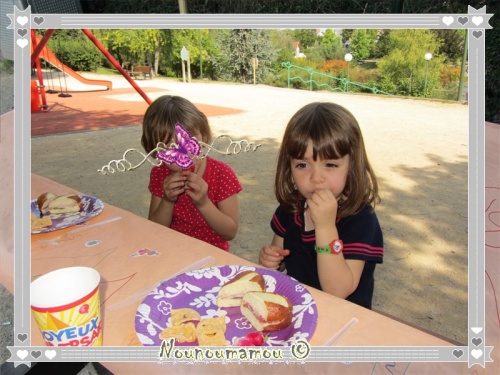 Les 4 ans de Romane et Clémence