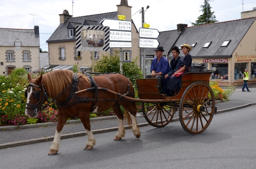 Le défilé de la fête à l'ancienne de Campénéac (56800)