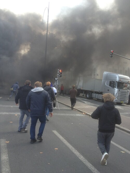 SOCIETE : Insurrection des Forains. Rouen 13 octobre  2105