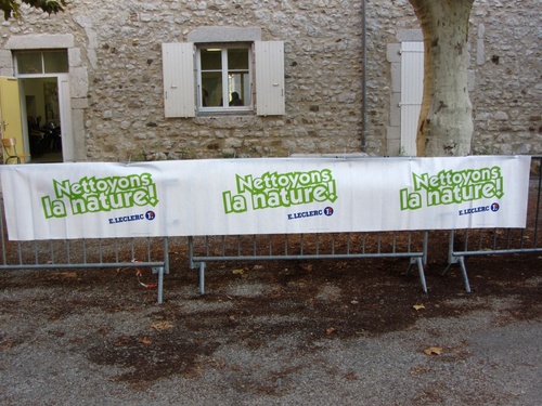 L'opération Nettoyons la nature