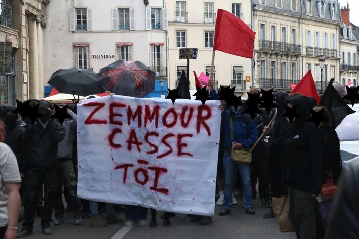 Zemmour à Dijon, protection policière pour l’un, répression maximale pour les autres
