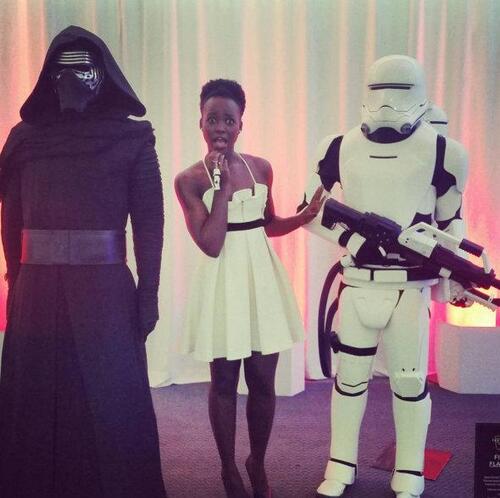 Lupita Nyong'o a peur des fans de Star Wars