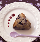 Résultat de recherche d'images pour "dessert myrtille coeur"