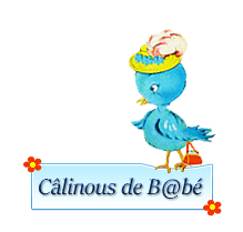 738 - oiseau bleu - signature, blinkie, gif animé