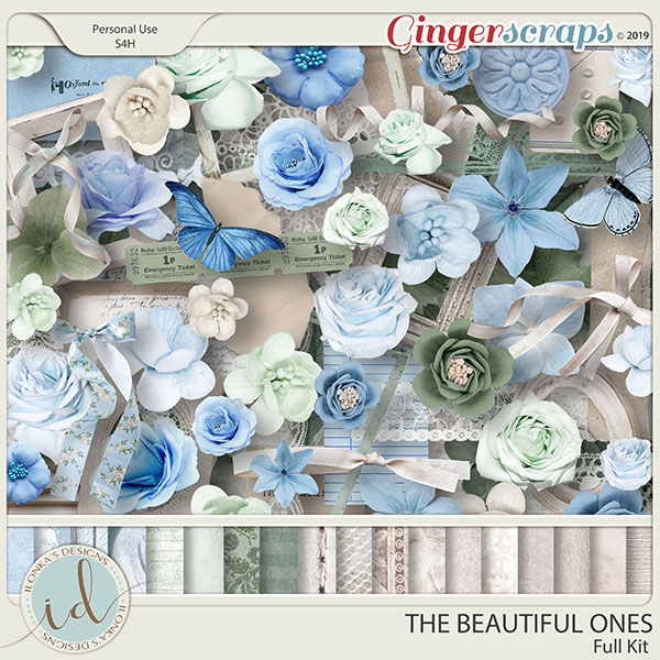 The Beautiful Ones - Release May 1st 2019 at Gingerscraps Id_the13