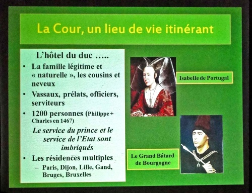 "Les grands Ducs de Bourgogne" et leur cour, une conférence de Robert Fries proposée par l'ACC..