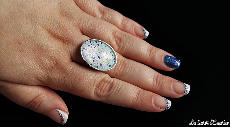 Nail Art : Un feu d'artifice sur les ongles & une Bague qui donne du baume au coeur...