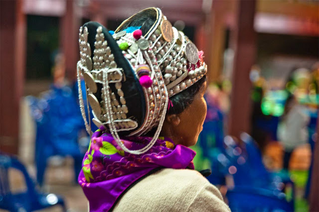 coiffure Akha - Luang Namtha coiffure Akha - Luang Namtha