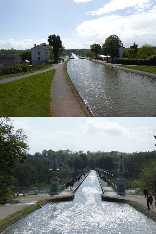 Séjour en C.C du 08 au 16 mai 21/ Pont canal de Briare (45)
