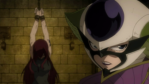 Le fan service dans Fairy Tail 