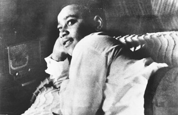 Emmett Till, circa 1955.