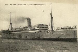 LA PALLICE - ROCHELLE - PAQUEBOT ANSERVILLE - LC1116