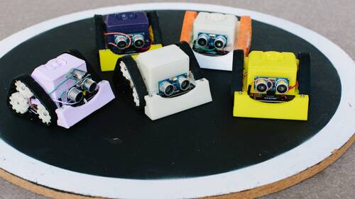 Plusieurs robots Sumo+