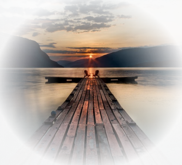 Paysage coucher de soleil / 4