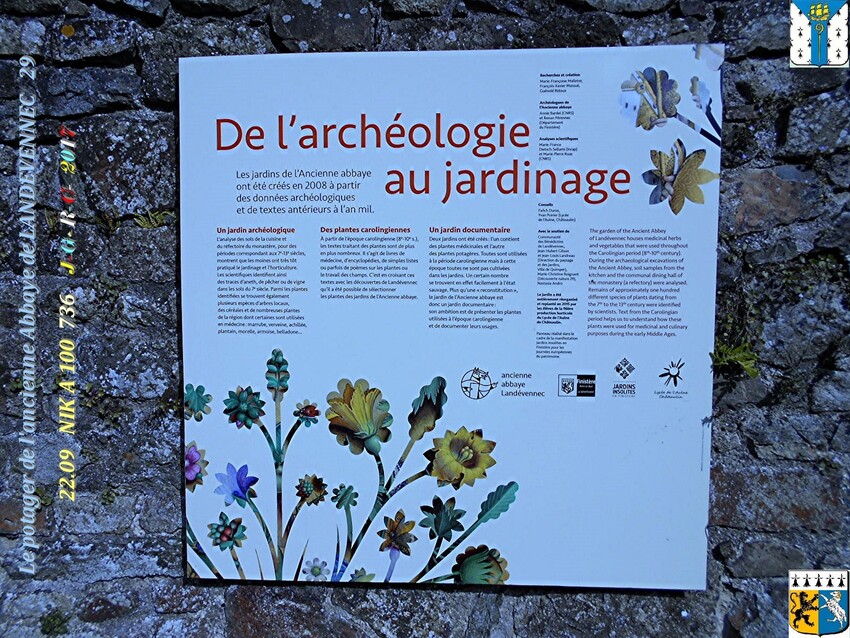 Le musée 3/9 de l'ancienne Abbaye de  LANDEVENNEC     D     04/02/2019