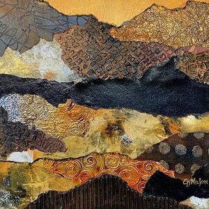 Desert Textures by Carol Nelson