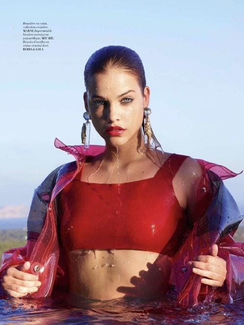 Barbara Palvin : shooting pour le magazine l'Officiel Paris