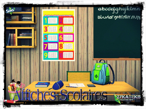Affiches Scolaires