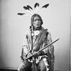 Tipi-Sa or Tepe-Sha or Pi-Pi-Sha or Tee-Pe-Sha (Red Lodge). Yanktonai Sioux. 1872. Photo by Alexande