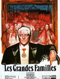 LES GRANDES FAMILLES BOX OFFICE FRANCE 1958 AFFICHE DE RENE PERON