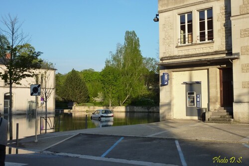 Que d'eau, que d'eau à Châtillon sur Seine en mai 2013...