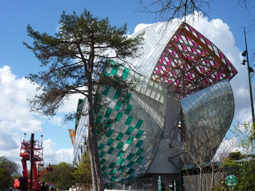 A Paris - A la fondation Vuitton en avril 2016