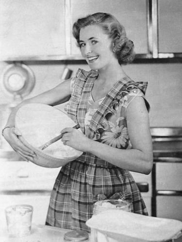 Pâtisserie des années 50 - Tabliers, blouses et torchons de cuisine
