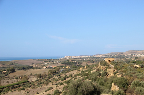 Agrigente, la vallée des temples, le temple d'Héra