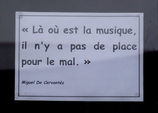 L'inauguration de la Maison de la Musique de Châtillon sur Seine